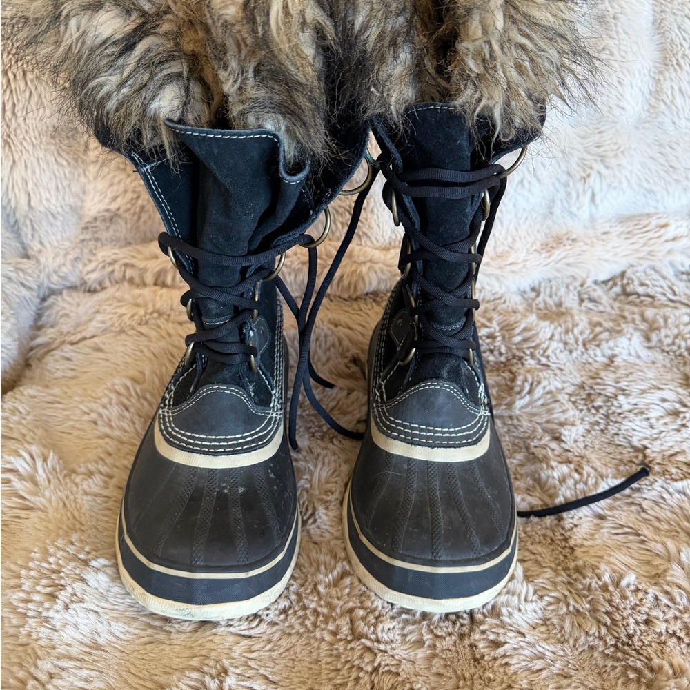 Sorel fur lined boots
